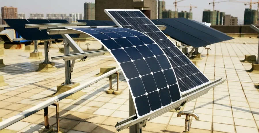 varios tipos de paneles solares